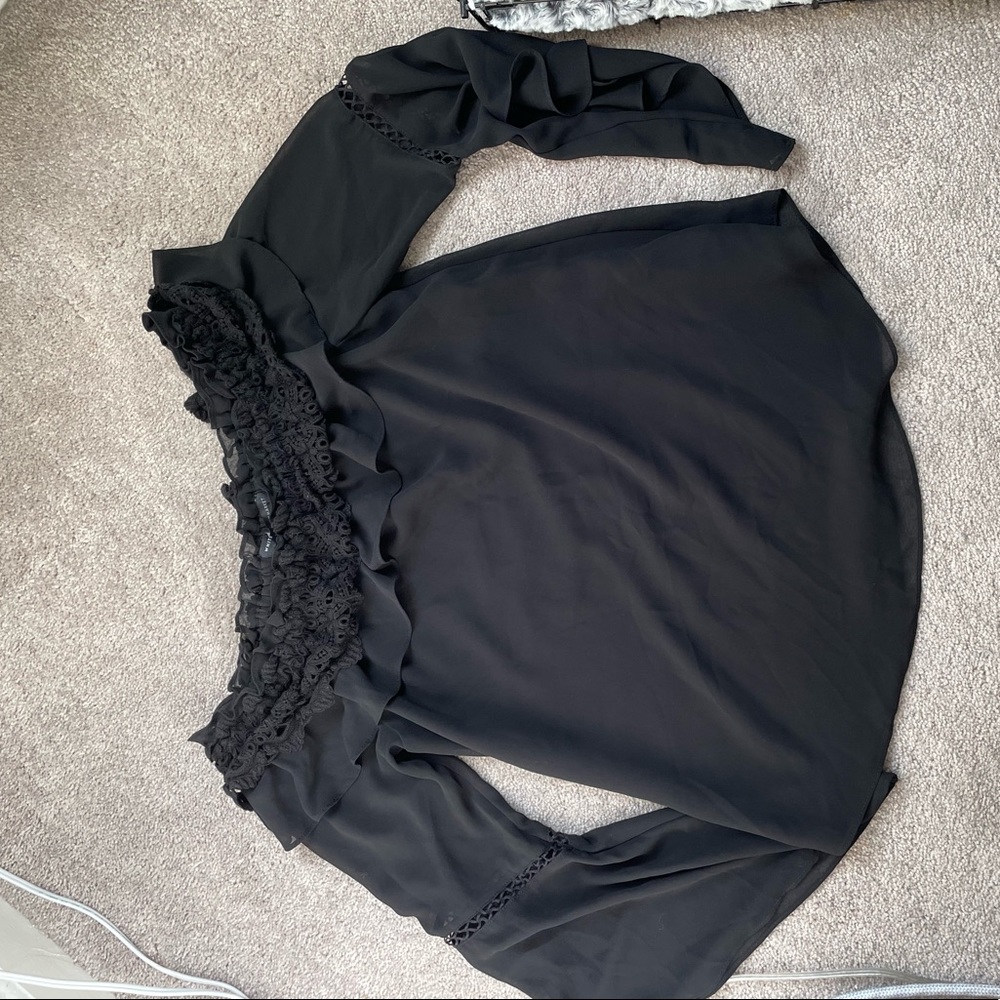 White House Black Market Off the Shoulder blouse